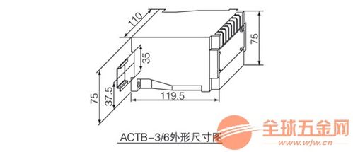 actb 6導軌式電流互感器過電壓保護器6繞組