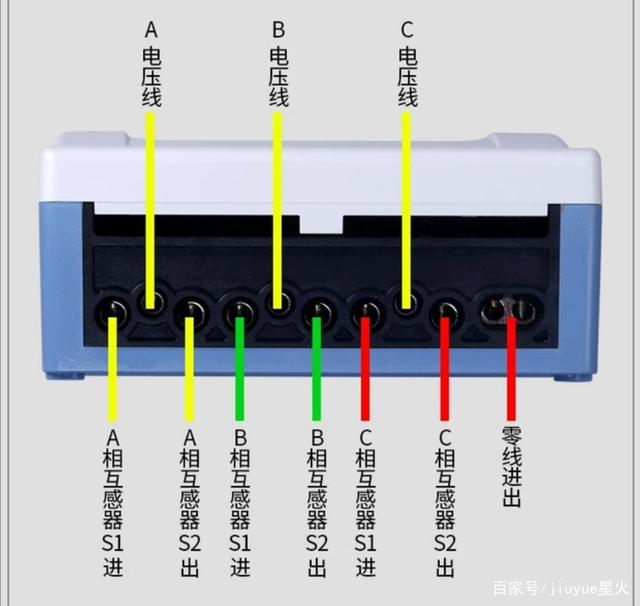 電流互感器的接法及西歐電表的接發(fā)_知道