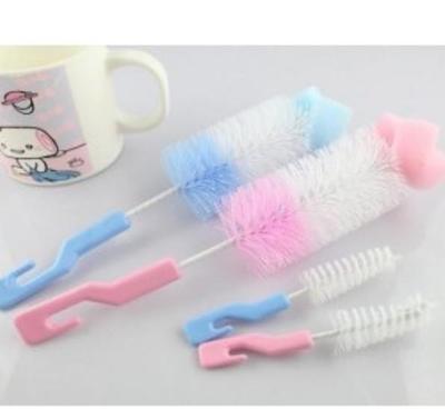 日式奶瓶刷與奶嘴杯子清潔刷 雙倍潔凈，呵護健康